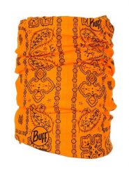 Buff Szal-koło w kolorze pomarańczowym - 52 x 24 cm rozmiar: onesize. Pomarańczowe szaliki damskie Buff, bez wzorów, z materiału. Za 74.28 zł.
