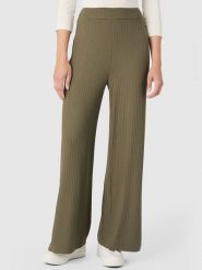 Les Lunes Spodnie "Michelle" w kolorze khaki rozmiar: M. Brązowe spodnie materiałowe damskie Les Lunes, bez wzorów, z materiału. Za 217.99 zł.