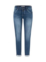 Timezone Dżinsy "Nali" - Skinny fit - w kolorze niebieskim rozmiar: W24/L30. Niebieskie jeansy damskie Timezone. Za 92.21 zł.