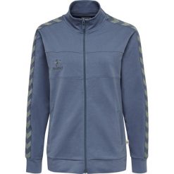 Bluza damska Hummel zip Lmove Classic. Szare bluzy damskie Hummel, na wiosnę, l, bez wzorów, z bawełny, bez kaptura. Za 235.50 zł.