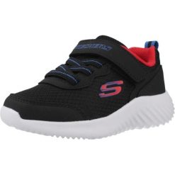 Buty SKECHERS BOUNDER TECHROX Czarny. Czarne obuwie trekkingowe damskie Skechers, z syntetyku, bez zapięcia. Za 153.99 zł.