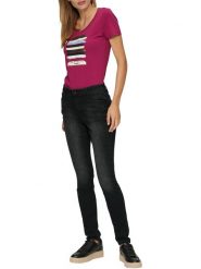 S.OLIVER RED LABEL Dżinsy - Skinny fit - w kolorze czarnym rozmiar: 38/L30. Czarne jeansy damskie s.Oliver RED LABEL. Za 108.99 zł.
