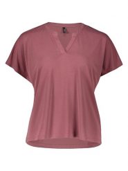 ONLY Bluzka w kolorze fiołkowym rozmiar: XL. Różowe bluzki damskie Only, xl, bez wzorów, bez kołnierzyka, bez ramiączek. Za 69.99 zł.