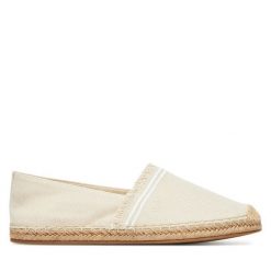 Espadryle Tommy Hilfiger. Brązowe espadryle damskie Tommy Hilfiger, bez wzorów, bez obcasa. Za 209.99 zł.