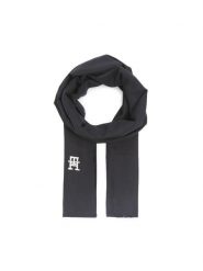 Tommy Hilfiger Szal Th Femmine Scarf AW0AW14927 Granatowy. Niebieskie szaliki damskie Tommy Hilfiger, bez wzorów, z materiału. Za 299.99 zł.