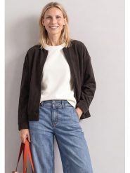 Street One Kurtka w kolorze ciemnobrązowym rozmiar: 42. Brązowe kurtki damskie Street One, bez wzorów, bez kaptura. Za 224.95 zł.