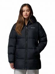 Columbia Kurtka zimowa "Puffect II" w kolorze czarnym rozmiar: XS. Czarne kurtki damskie Columbia, na zimę, xs, bez wzorów, z puchu, bez kaptura. Za 424.95 zł.