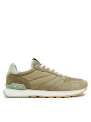 HOFF Sneakersy Xanthos 12517008 Khaki. Brązowe obuwie sportowe damskie HOFF, ze skóry, bez zapięcia. Za 309.99 zł.