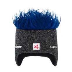 Czapka Eisbar Cocker MÜ SA. Niebieskie czapki damskie Eisbär, na zimę, bez wzorów, z bawełny. Za 219.90 zł.
