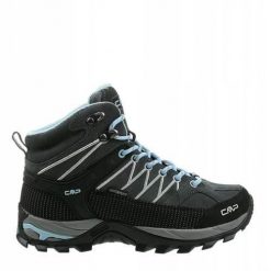 Buty trekkingowe damskie CMP Rigel Mid. Czarne obuwie sportowe damskie CMP, z materiału, za kostkę, bez zapięcia. Za 686.00 zł.