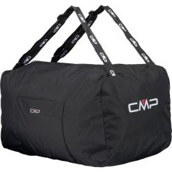 Torba sportowa FOLDABLE GYM BAG 25L składana lekka wodoodporna. Czarne torby sportowe CMP, bez wzorów. Za 99.99 zł.