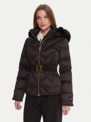 Marciano Guess Kurtka zimowa 5BGL37 7374A Czarny Regular Fit. Czarne kurtki damskie Marciano Guess, na zimę, z aplikacjami, z syntetyku, bez kaptura. Za 1,399.00 zł.