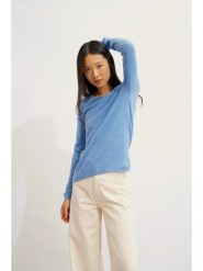 AUTHENTIC CASHMERE Kaszmirowy sweter "Epéna" w kolorze błękitnym rozmiar: XL. Niebieskie swetry klasyczne damskie AUTHENTIC CASHMERE, xl, z kaszmiru, bez kołnierzyka. Za 361.99 zł.