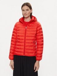 Tommy Hilfiger Kurtka przejściowa WW0WW38927 Czerwony Regular Fit. Czerwone kurtki damskie Tommy Hilfiger, xxs, bez wzorów, z syntetyku, bez kaptura. Za 489.99 zł.
