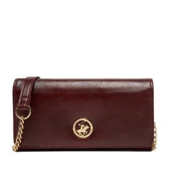 Portfel Beverly Hills Polo Club. Brązowe portfele damskie Beverly Hills Polo Club, bez wzorów. Za 99.99 zł.