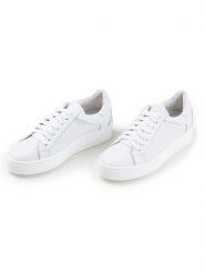 Anna Morellini Skórzane sneakersy "Eugella" w kolorze białym rozmiar: 40. Białe obuwie sportowe damskie Anna Morellini, bez zapięcia. Za 368.96 zł.