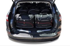 Torby Do Bagażnika Ford Mondeo Kombi 2014-2021 5Szt Kjust. Czarne torby podróżne KJUST, bez wzorów, z kauczuku. Za 1,542.00 zł.