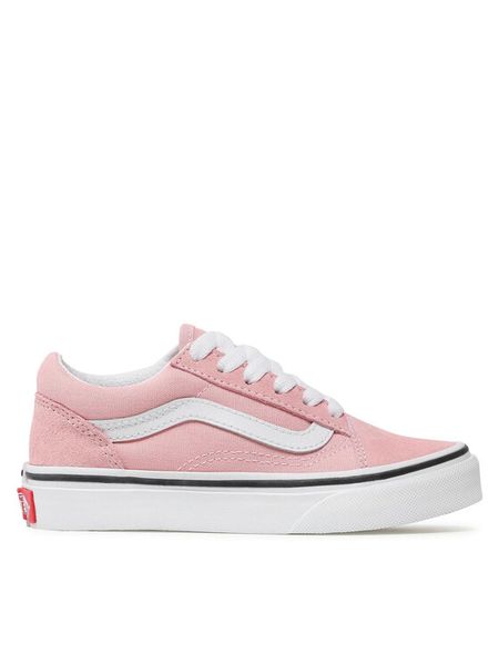 Vans Tenisówki Old Skool VN000W9T9AL1 Różowy. Czerwone buty sportowe dziewczęce Vans, bez wzorów, ze skóry, bez zapięcia. Za 139.99 zł.