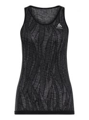Odlo Top sportowy "Blackcomb Light" w kolorze antracytowym rozmiar: XS. Czarne koszulki sportowe damskie ODLO, s, bez wzorów, z materiału, bez ramiączek, outdoorowe. Za 100.99 zł.