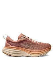 Hoka Buty do biegania Bondi 8 1127952 Brązowy. Brązowe obuwie sportowe damskie HOKA, z materiału, bez zapięcia, do biegania. Za 599.99 zł.