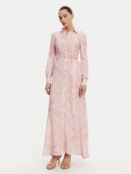 Gaudi Sukienka koktajlowa 511BD15006 Różowy Regular Fit. Czerwone sukienki damskie Gaudi, bez wzorów, z wiskozy, wizytowe, bez ramiączek. Za 549.99 zł.