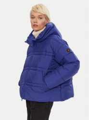 Save The Duck Kurtka zimowa D31904W RECY19 Niebieski Relaxed Fit. Niebieskie kurtki damskie Save the duck, na zimę, bez wzorów, z syntetyku, bez kaptura. Za 779.99 zł.