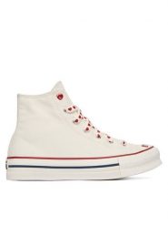 Converse Trampki Chuck Taylor All Star Lift Platform Hearts A19062C Écru. Trampki dziewczęce Converse, bez wzorów, z materiału, bez zapięcia. Za 329.99 zł.