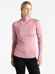 Dare 2b Koszulka funkcyjna "Torrek" w kolorze jasnoróżowym rozmiar: 40. Różowe koszulki damskie Dare 2b, bez wzorów, z materiału, bez kołnierzyka, bez ramiączek. Za 100.45 zł.