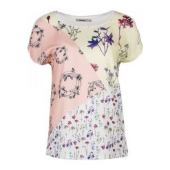 Odzież damska: Desigual T-Shirt Damski Ambrosine S Biały
