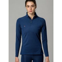 Damska koszulka termiczna PlayerLayer Eco Midlayer, granat, S. Niebieskie koszulki damskie NEW LAYER, s, bez wzorów, z materiału, bez kołnierzyka, bez ramiączek. Za 144.99 zł.