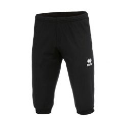 Errea Spodnie Joker 3/4 Ad Dorosłych. Czarne spodnie sportowe damskie ERREA, s, bez wzorów, z materiału, na fitness i siłownię. Za 168.00 zł.