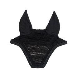 Czapka z muchą dla koni Kentucky Wellington. Czarne czapki damskie KENTUCKY HORSEWEAR, bez wzorów. Za 403.50 zł.