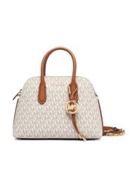 MICHAEL Michael Kors Torebka 30T6GX4S2B Kremowy. Białe torebki klasyczne damskie MICHAEL Michael Kors, ze skóry, bez dodatków. Za 1,329.00 zł.