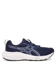 Asics Buty do biegania Gel-Contend 9 1012B681 Granatowy. Niebieskie obuwie sportowe damskie Asics, z meshu, bez zapięcia, do biegania. Za 319.99 zł.