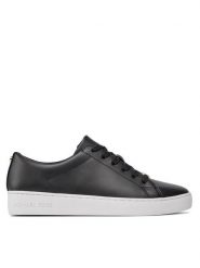 MICHAEL Michael Kors Sneakersy Keaton Lace Up 43R4KTFS4L Czarny. Czarne obuwie sportowe damskie MICHAEL Michael Kors, ze skóry, bez zapięcia. Za 429.99 zł.