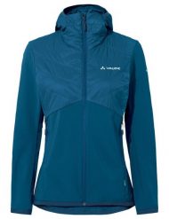 Kurtka damska Brenva. Niebieskie kurtki sportowe damskie Vaude, bez wzorów, z materiału, bez kaptura. Za 599.00 zł.