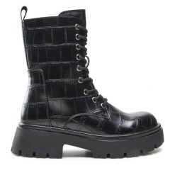 Trapery Jenny Fairy. Czarne trapery damskie Jenny Fairy, bez zapięcia. Za 143.99 zł.