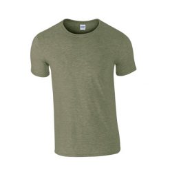 Koszulka Softstyle Dla Dorosłych Unisex. Zielone bluzki damskie GILDAN, xl, bez wzorów, sportowe, bez kołnierzyka, bez ramiączek. Za 34.99 zł.