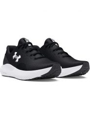 Under Armour Buty "Charged Surge 4" w kolorze czarnym do biegania rozmiar: 37,5. Czarne obuwie sportowe damskie Under Armour, z gumy, do biegania. Za 166.88 zł.