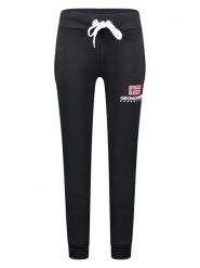 Geographical Norway Spodnie dresowe "Max" w kolorze czarnym rozmiar: XXL. Czarne spodnie dresowe damskie Geographical Norway, xxl, bez wzorów, z dresówki. Za 79.03 zł.