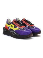 Goby Sneakersy w kolorze granatowo-żółto-czerwonym rozmiar: 38. Czerwone obuwie sportowe damskie Goby, bez zapięcia. Za 304.99 zł.