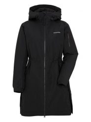 Didriksons Parka "Ella" w kolorze czarnym rozmiar: 42. Czarne parki damskie Didriksons, bez kaptura. Za 550.36 zł.