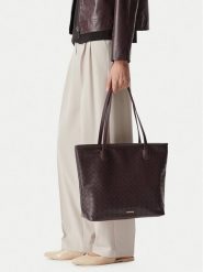 Lasocki Torebka CEO-LSK-L-003-10 Fioletowy. Fioletowe shopper bag Lasocki, bez wzorów, ze skóry, bez dodatków. Za 179.99 zł.