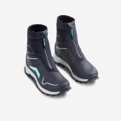Second Life - Buty turystyczne damskie Quechua SH900 Pro... - Stan Doskonały. Niebieskie obuwie trekkingowe damskie QUECHUA, z materiału, bez zapięcia. Za 254.99 zł.