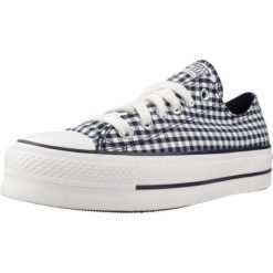 Tenisówki Converse Model Chuck Taylor All Star Lift Kolor Niebieski. Niebieskie trampki damskie Converse, bez wzorów, z tkaniny, bez zapięcia. Za 590.00 zł.