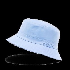Bucket Hat WINGS UNLEASH bawełniany kapelusz PASTEL BLUE. Niebieskie kapelusze damskie Wings, bez wzorów, z bawełny, eleganckie. Za 49.90 zł.