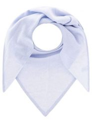 Zwillingsherz Kaszmirowa chusta trójkątna w kolorze błękitnym - 174 x 70 cm rozmiar: onesize. Niebieskie chusty damskie Zwillingsherz, bez wzorów, z kaszmiru. Za 249.95 zł.