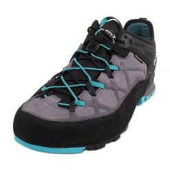 Buty Aku Rock Gore-tex 723241 czarne. Czarne obuwie trekkingowe damskie z gore-texu, bez zapięcia. Za 814.85 zł.