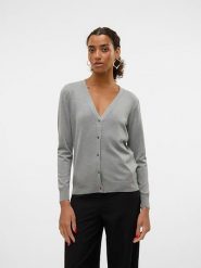 Vero Moda Kardigan w kolorze szarym rozmiar: S. Szare kardigany damskie Vero Moda, s, bez wzorów, z wiskozy. Za 103.45 zł.