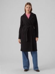 Vero Moda Płaszcz przejściowy w kolorze czarnym rozmiar: XS. Czarne płaszcze damskie Vero Moda, s, bez wzorów, z materiału, bez kaptura. Za 197.95 zł.